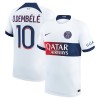 Camiseta de fútbol Paris Saint-Germain Dembele 10 Segunda Equipación 23-24 - Hombre